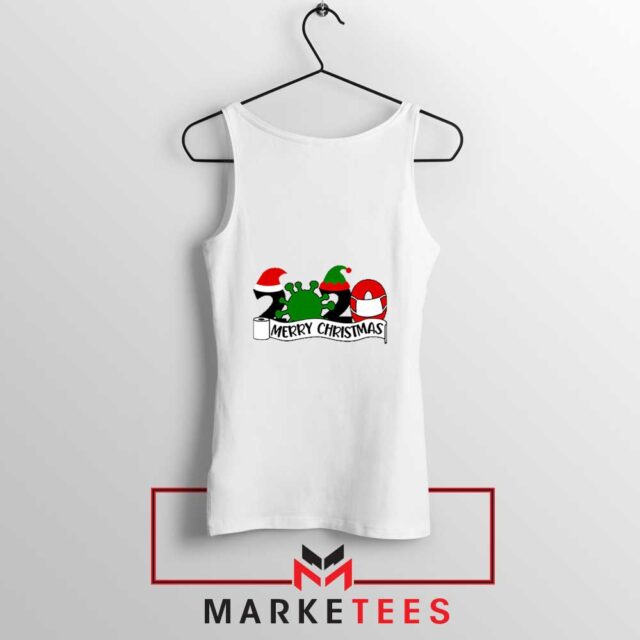 2020 Merry Christmas Graphic Tank Top