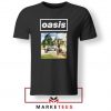 British Rock Band Oasis Black Tshirt