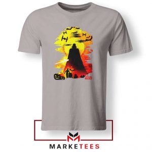 Darth Vader Silhouette Sport Grey Tshirt