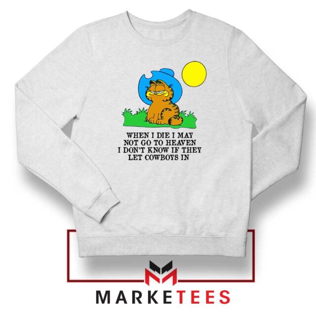 Cowboy Garfield Sweatshirt
