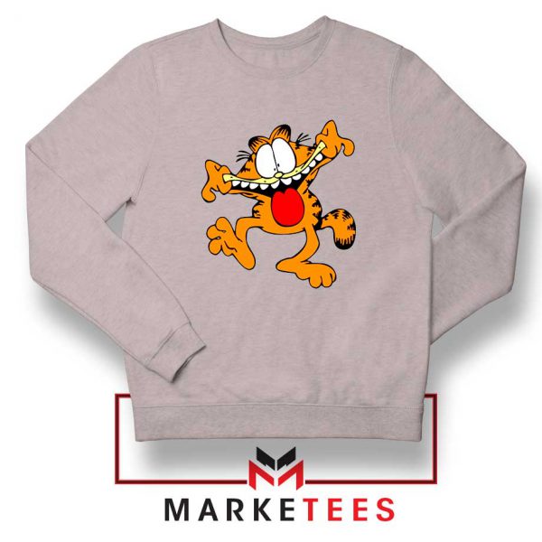 Garfield Cute Sport Grey Sweatshirt