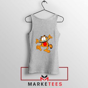 Garfield Cute Sport Grey Tank Top