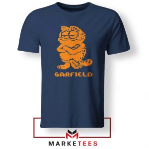 Garfield The Cat Navy Blue Tshirt