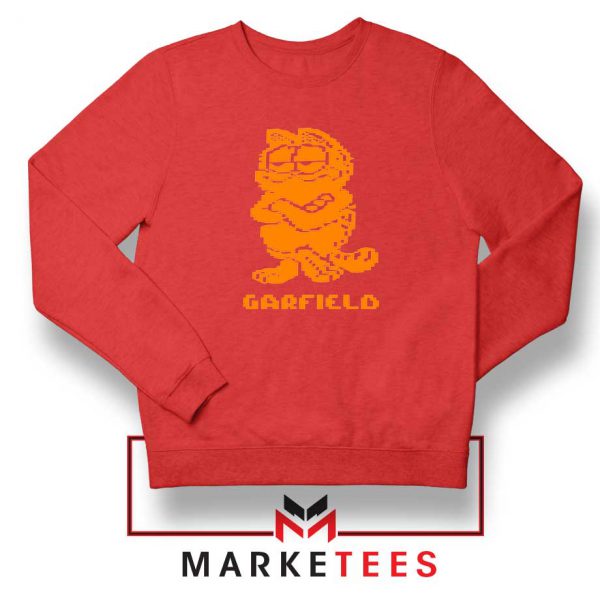 Garfield The Cat Red Sweatshirt