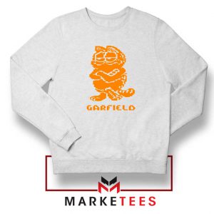 Garfield The Cat White Sweatshirt