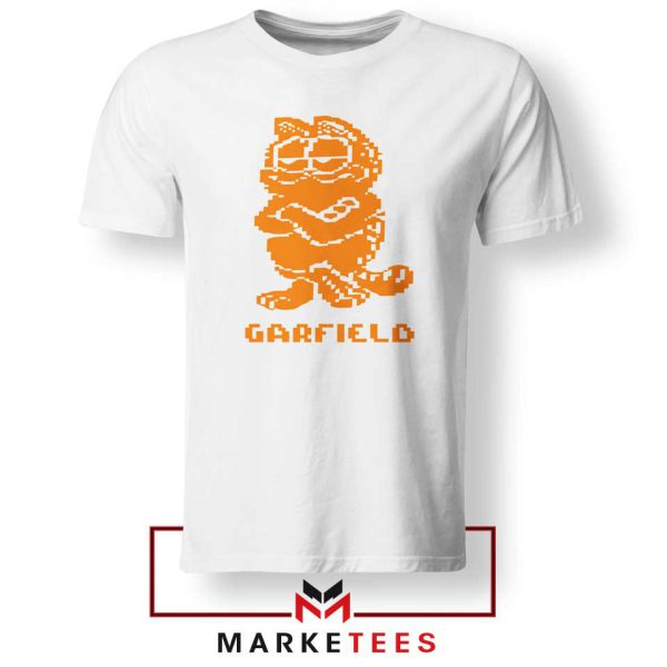 Garfield The Cat White Tshirt