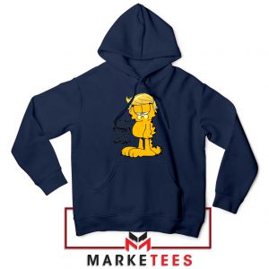 Garfield Trump Navy Blue Hoodie