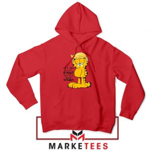 Garfield Trump Red Hoodie