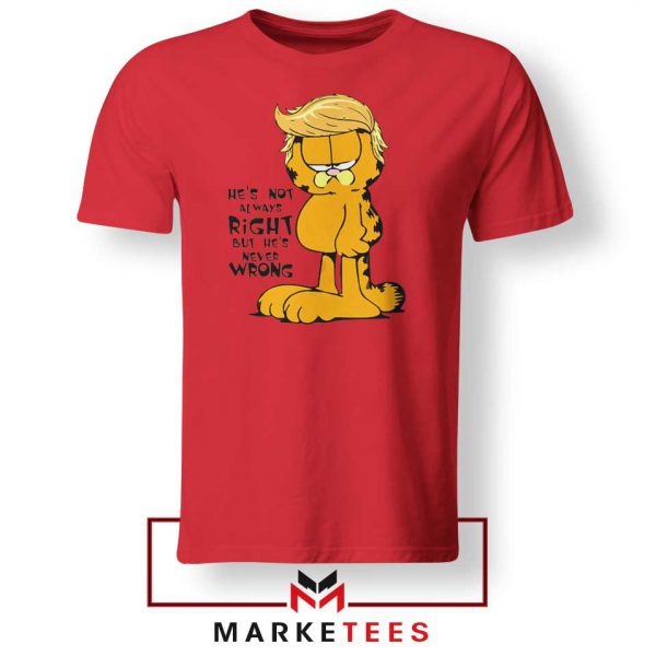 Garfield Trump Red Tshirt