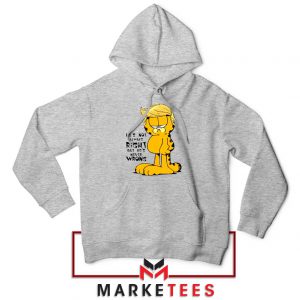 Garfield Trump Sport Grey Hoodie