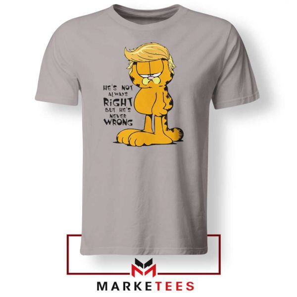 Garfield Trump Sport Grey Tshirt