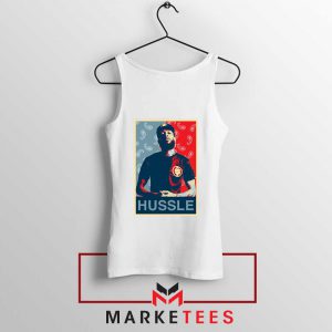 Hussle Rapper White Tank Top