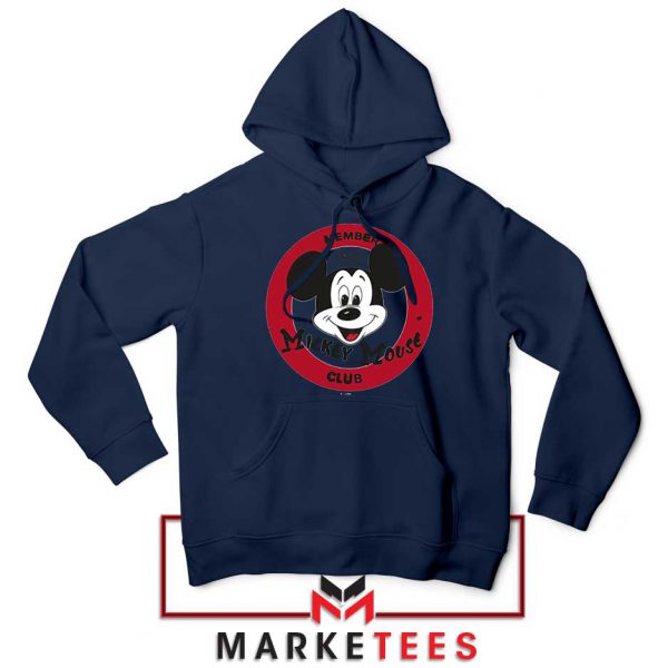 Member Club Mickey Navy Blue Hoodie