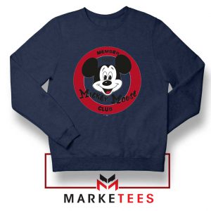 Member Club Mickey Navy Blue Sweatshirt