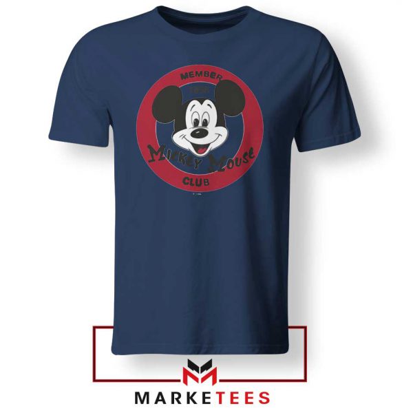 Member Club Mickey Navy Blue Tshirt