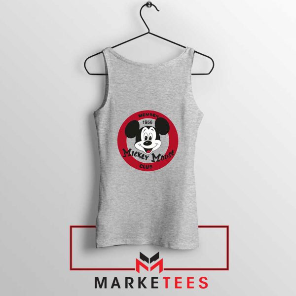 Member Club Mickey Sport Grey Tank Top