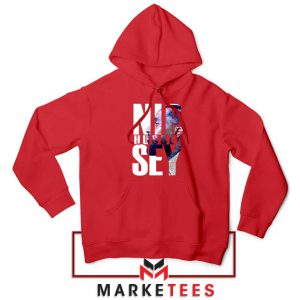 NIP Hussle Sey Red Hoodie