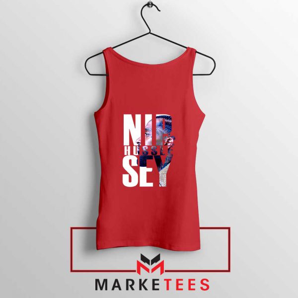 NIP Hussle Sey Red Tank Top