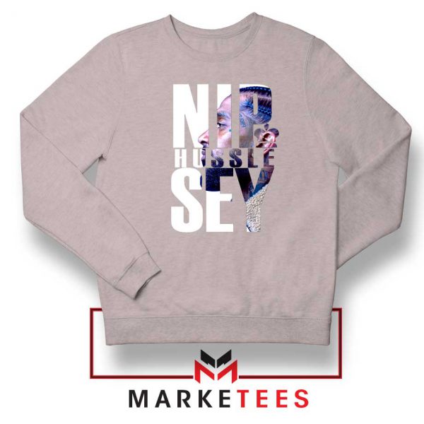 NIP Hussle Sey Sport Grey Sweatshirt