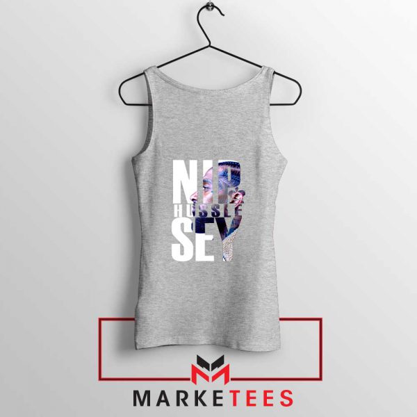 NIP Hussle Sey Sport Grey Tank Top