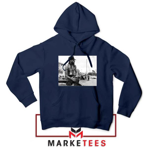 Nipsey Boulevard Navy Blue Hoodie