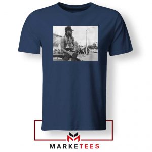 Nipsey Boulevard Navy Blue Tshirt