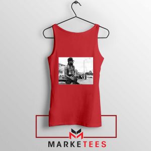 Nipsey Boulevard Red Tank Top