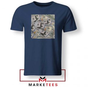 Nipsey Cryptocurrency Navy Blue Tshirt