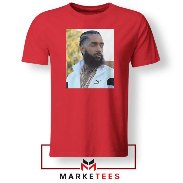 Nipsey Hussle Puma Red Tshirt