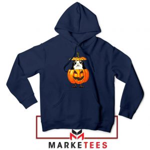 Porg Pumpkin Navy Blue Hoodie