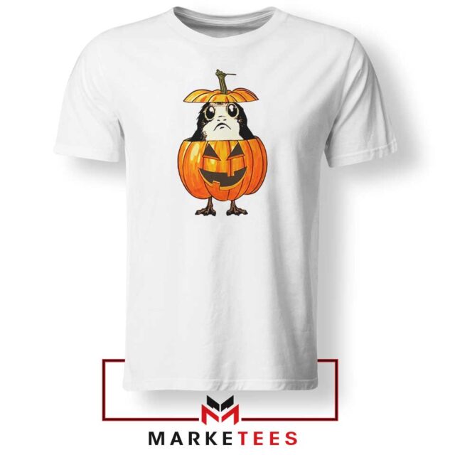 Cute Porg in a Pumpkin Star Wars Halloween Shirt