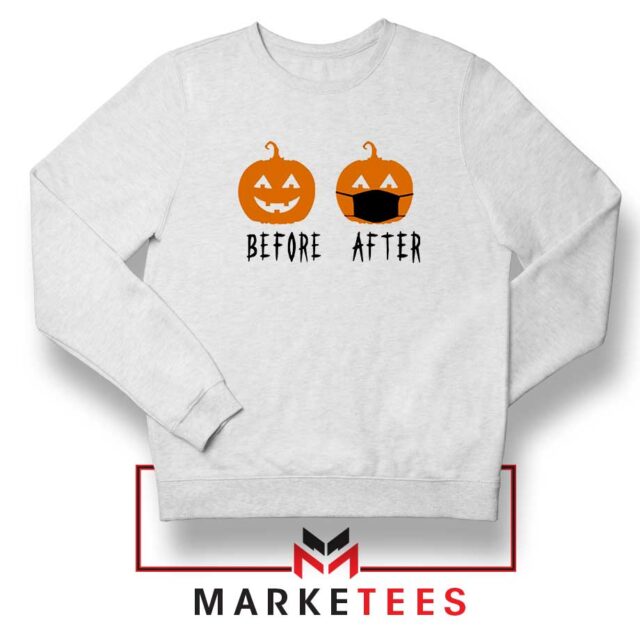 Pumpkin Before After Sweatshirt -Exclusive