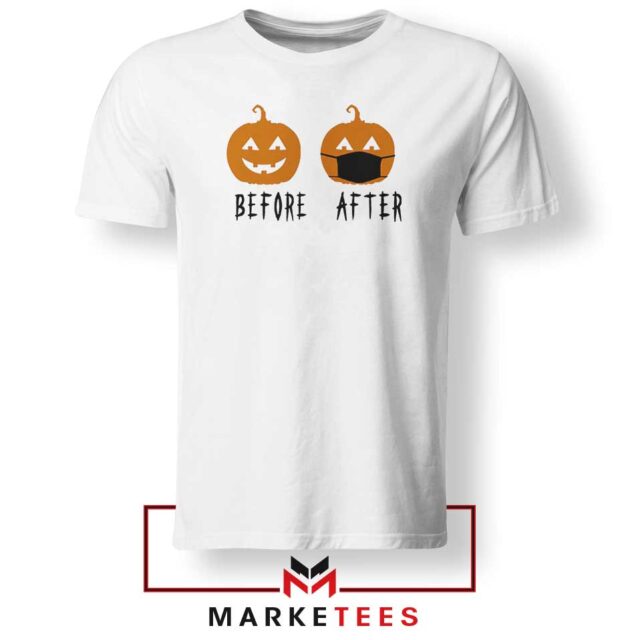 Pumpkin Before After Graphic T-Shirt