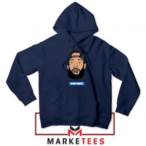 RIP NIpsey Hustle Navy Blue Hoodie