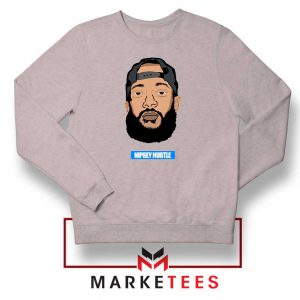 RIP NIpsey Hustle Sport Grey Sweatshirt