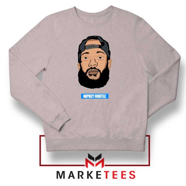 RIP NIpsey Hustle Sport Grey Sweatshirt