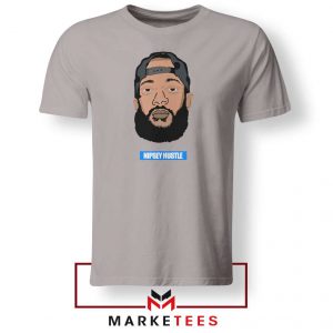 RIP NIpsey Hustle Sport Grey Tshirt