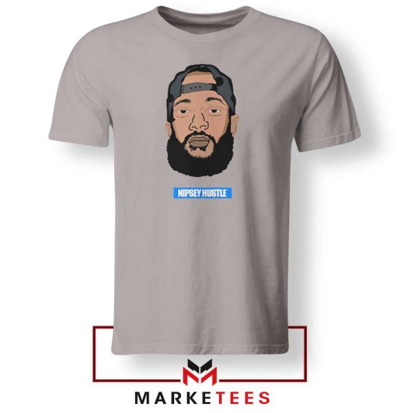 RIP NIpsey Hustle Sport Grey Tshirt