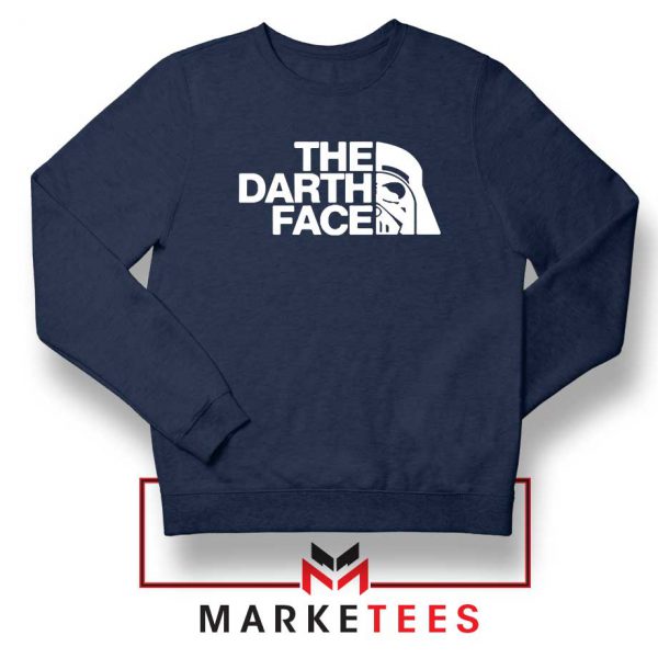 The Darth Face Navy Blue Sweatshirt