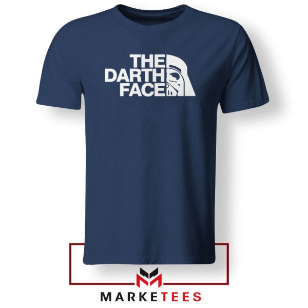 The Darth Face Navy Blue Tshirt