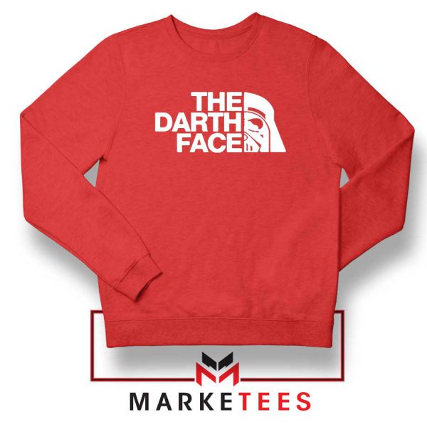 The Darth Face Red Sweatshirt