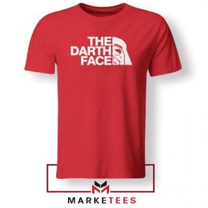 The Darth Face Red Tshirt