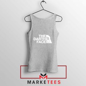 The Darth Face Sport Grey Tank Top