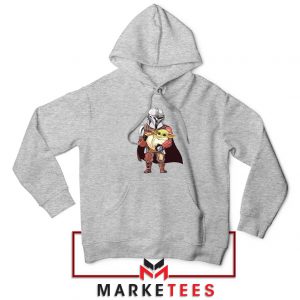 The Mandalorian Lovely Yoda Sport Grey Hoodie