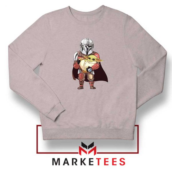 The Mandalorian Lovely Yoda Sport Grey Sweatshirt