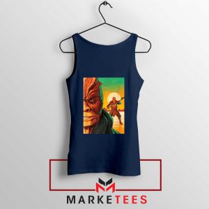 Trandoshans Star Wars Navy Blue Tank Top