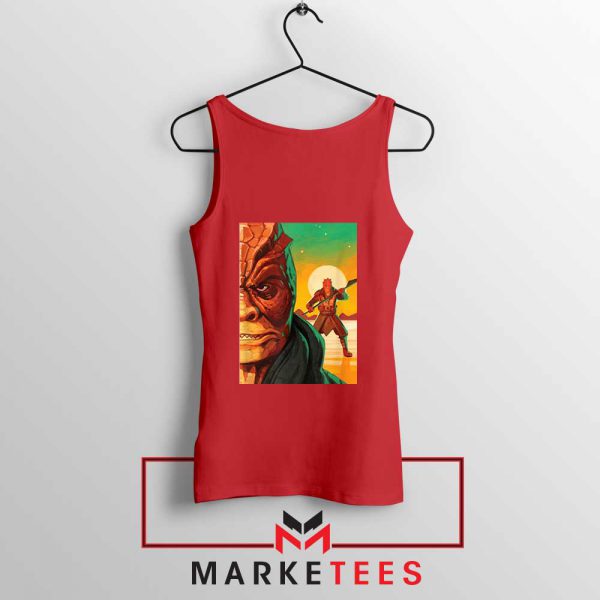 Trandoshans Star Wars Red Tank Top