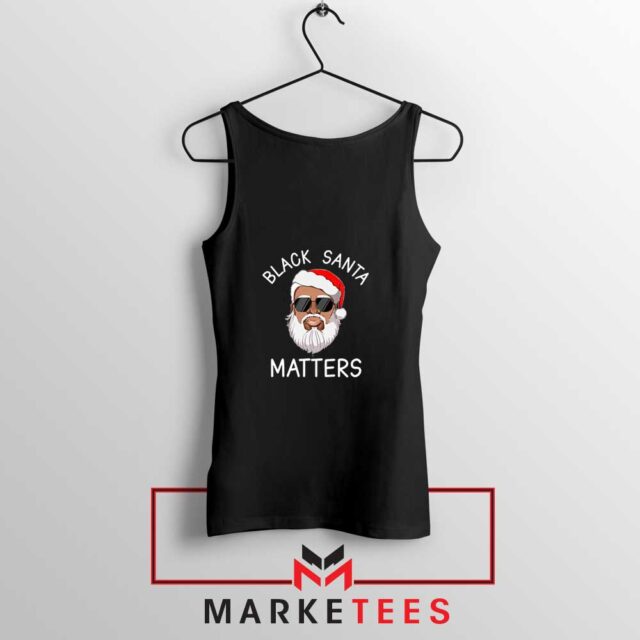 Santa With Afro Hair Tank Top