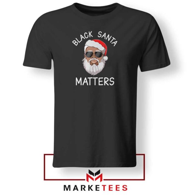 Afro Americans Santa Tshirt Black Matters Christmas Merch - Exclusive
