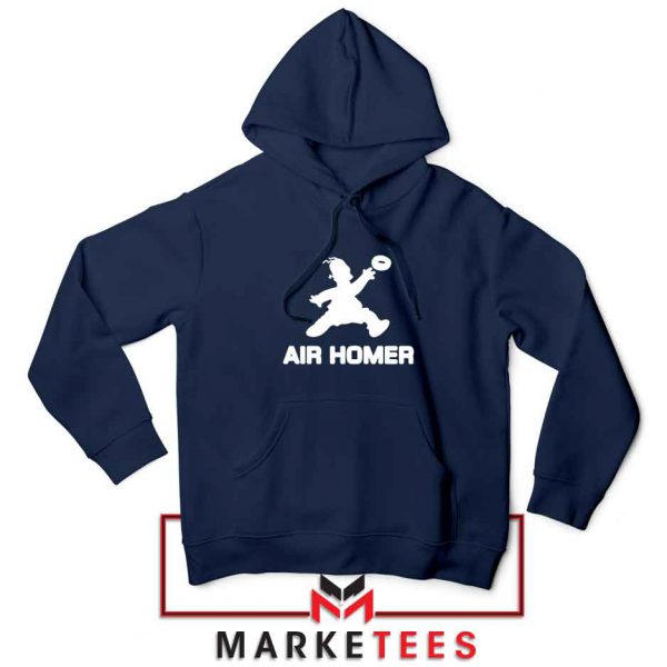 Air Homer Simpson Navy Blue Hoodie